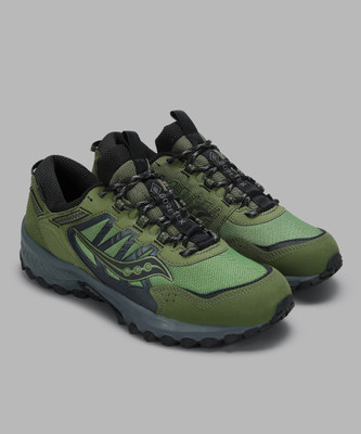 SAUCONY Grid Peak Sneakers For Men(Green , 9)