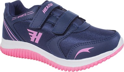 Heatup Stylish and Comfortable Shoes with Hook & Loop Straps Outdoors For Women(Blue , 5)