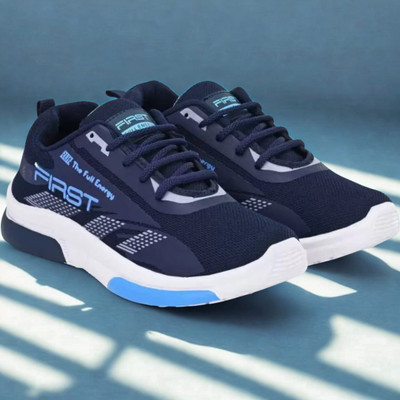 richhiebull Men’s Lightweight Mesh Sports Running Shoes – Casual Sneakers for Gym, Walking Casuals For Men(Blue , 10)