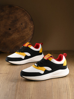 OFF LIMITS STUSSY ( MEMORY TECH ) Running Shoes For Men(Black, Yellow, White , 11)