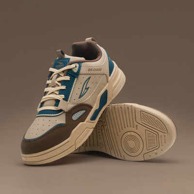 asian Men’s Tango-01 Sneakers | Stylish & Lightweight Shoes with High Grip Sole Sneakers For Men(Beige, Brown , 9)