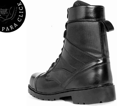 armed force ARMED FORCE LEATHER COMBAT ARMY BOOT SHOES FOR MEN/ ARMY SHOES/ Boots For Men Boots For Men(Black , 6)