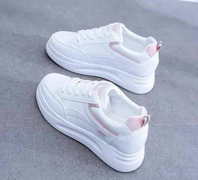 MEGPAR Pink Trending Stylish Casual Shoes Sneakers For Women(Pink , 8)