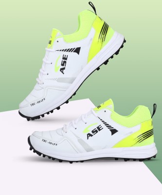 Proase All Rounder Cricket Sports Shoes in PU with Rubber Sole Light Weight Cricket Shoes For Men(Green)