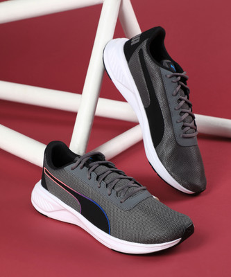 PUMA Night Runner V2 Running Shoes For Men(Grey , 9)