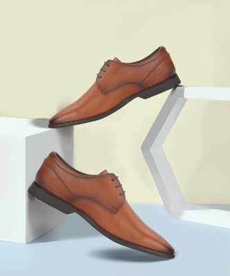 HUSH PUPPIES Hush Puppies Casual And Formal Derby Shoes for Men Derby For Men(Tan , 8)