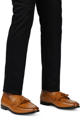 HATS OFF ACCESSORIES Loafers For Men(Tan , 6)
