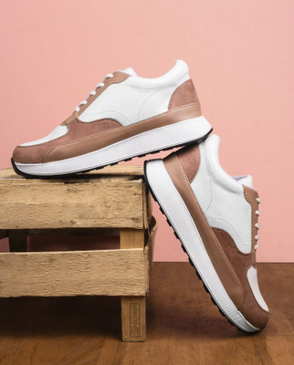 TRYME Sneakers For Women(Pink , 4)