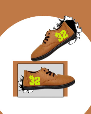 Kenamin Stylish Casual Shoes for Men and kids Casuals For Men(Tan, Olive , 7)