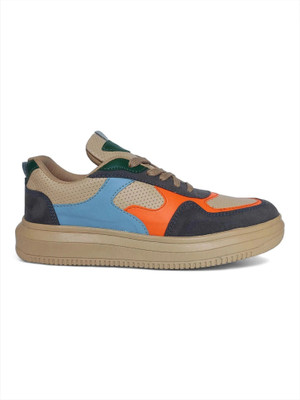 Hexy Casual Sneakers Shoes for Men | Soft Cushioned Insole, Slip-Resistance Sneakers For Men(Multicolor , 9)