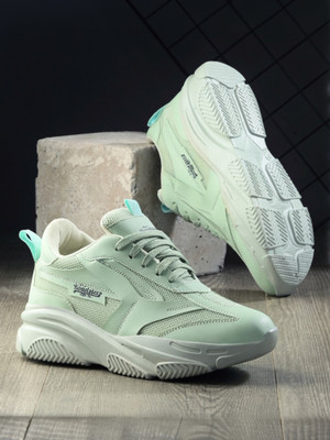 Roadster Sneakers For Women(Green , 4)