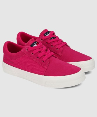 TOMMY HILFIGER Sneakers For Women(Pink , 4)