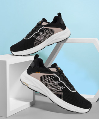 CAMPUS VIRTAL Running Shoes For Men(Black , 10)