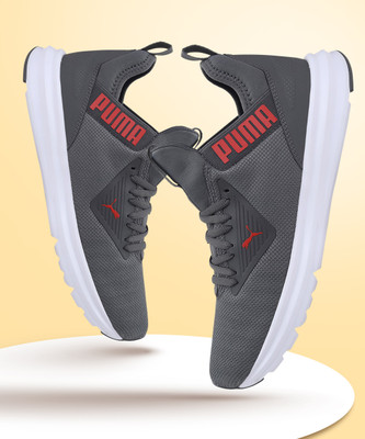 PUMA Enzo Beta Walking Shoes For Men(Grey , 6)