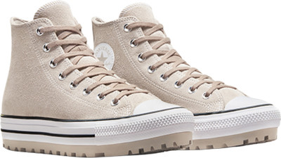 Converse Unisex Chuck Taylor All Star City Trek Suede High Top Sneaker Sneakers For Men(Beige , 9)