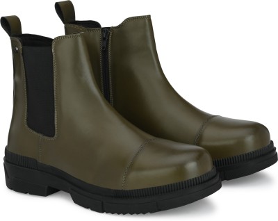 Delize Boots For Men(Olive , 10)