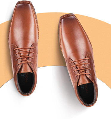 MOCHI Lace Up For Men(Tan , 7)