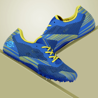 NIVIA Track and field-100 Running Shoes For Men(Blue , 5)