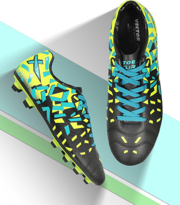 VECTOR X Acura Soccer Studs Synthetic Leather Upper Material With TPU Sole Football Shoes For Men(Multicolor , 6)