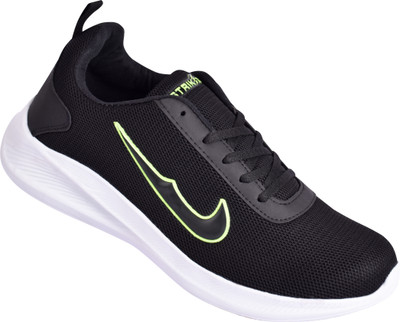 STRIKER Magnum-70 Running Shoes For Men(Black , 9)