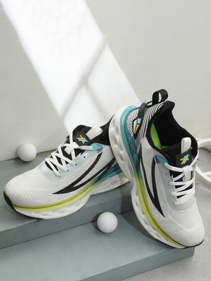 LIBERTY Leap7x NEPTUNE-1E Lacing Sports Shoes With EVA Sole | Suitable For GYM,Walking & Running Shoes For Men(White , 7)