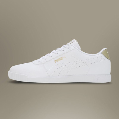 PUMA Carina Slim Perf Sneakers For Women(White , 4)
