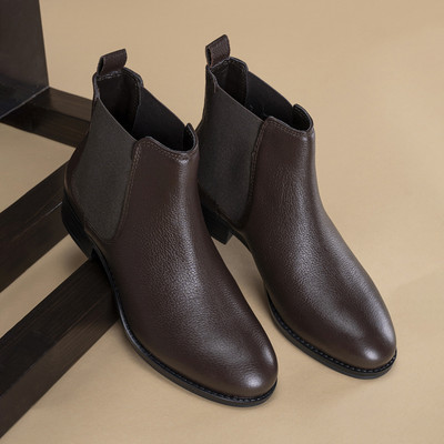 RED TAPE Women's Chelsea Boots | Effortless Style for Casual Days Boots For Women(Burgundy , 7)