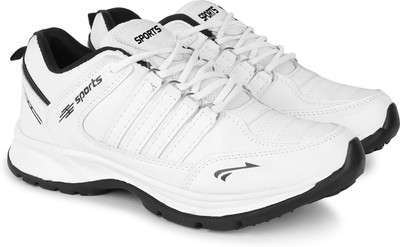 Vortek Running Shoes For Men(White , 8)