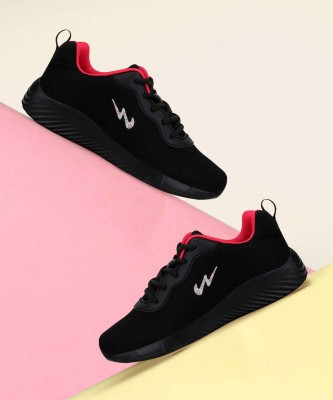 CAMPUS LISA (N) Walking Shoes For Women(Black)