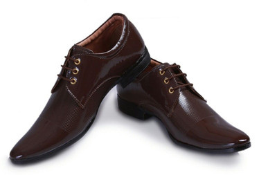 RED LIONS Party Wear For Men(Brown , 6)