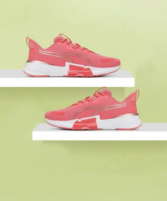 PUMA PWRFrame TR 2 Elektro Summer Training & Gym Shoes For Women(Pink , 4)