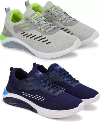 ELASA TY-GREY TOOFAN_TUFAN BLUE Outdoors For Men(Grey , 9)