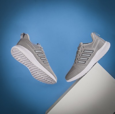 Combit RELAX-02_L.Gry/BLK Running, Walking, Trekking, Comfort, Outdoor, Lightweight Running Shoes For Men(Grey)