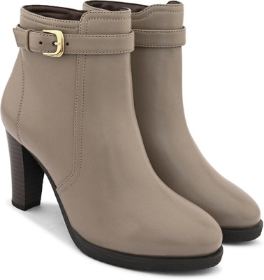 Roadster Boots For Women(Grey , 5)