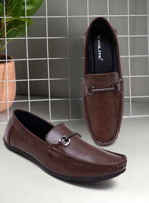 Evolite Loafers For Men(Brown , 9)