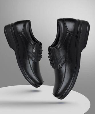 action Dotcom DC 14645 Classic Comfortable Stylish Formal Lace Up Derby Derby For Men(Black , 9)