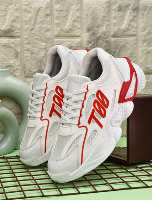 SKYPHER Men’s Trandy Sneaker for Men Sneakers For Men(White , 7)