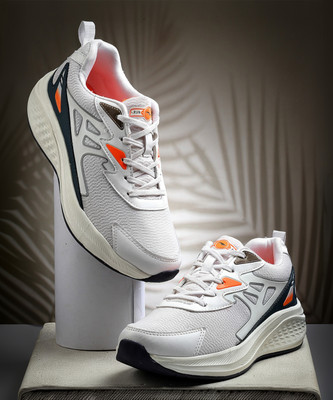 asian Sports,Casual,Walking.Gym,Training,Stylish Boss-03 Running Shoes For Men(White , 8)