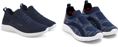 Face Stylish Sports Shoes for Men – Ideal for Running, Gym & Training Sneakers For Men(Blue, Navy , 9)