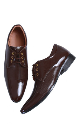 RED LIONS Lace Up For Men(Brown , 9)