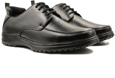 Doctor OrthoFit ORTHO-1083-BLK Corporate Casuals For Men(Black, Black , 6)