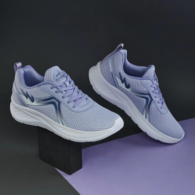 CAMPUS RAYE Pillofoam Cushioning & Impact Protection | For Running, Gym & Casual Wear Running Shoes For Women(Purple , 7)