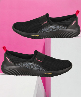 CAMPUS CAMP ELOY Walking Shoes For Women(Black , 7)
