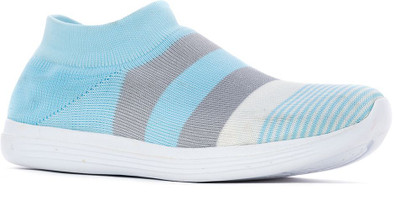 Khadim's Lightweight Comfort Extra Soft Trendy Premium Stylish Slip On Sneakers For Women(Blue , 6)