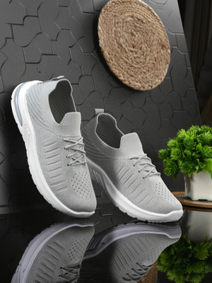 Birde Premium Sports Walking Shoes For Women(Grey , 8)