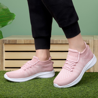 Kraasa Walking Shoes For Women(Pink)