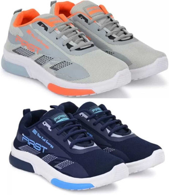house of common Stylish Casual Shoes for all , comfortable, soft. Sneakers For Men(Grey, Navy , 9)