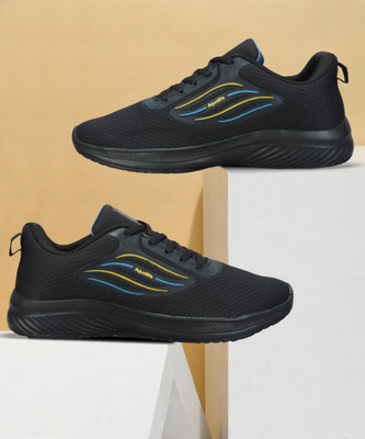 Aqualite Running Shoes For Men(Black , 8)