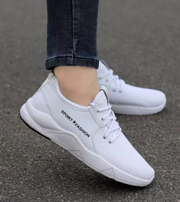 Begone Running Shoes For Men(White , 9)