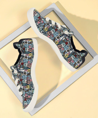 Skechers Beach Bingo - Rovers Canvas Shoes For Women(Multicolor , 2)